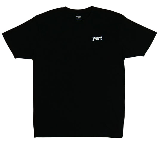 Yert Classic Logo Tee Black