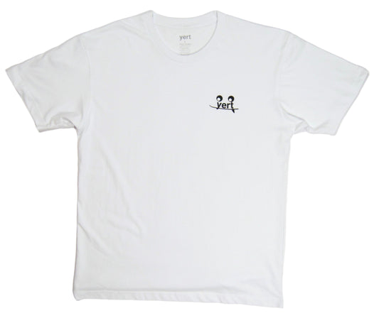 Yert Monsta Logo Tee White