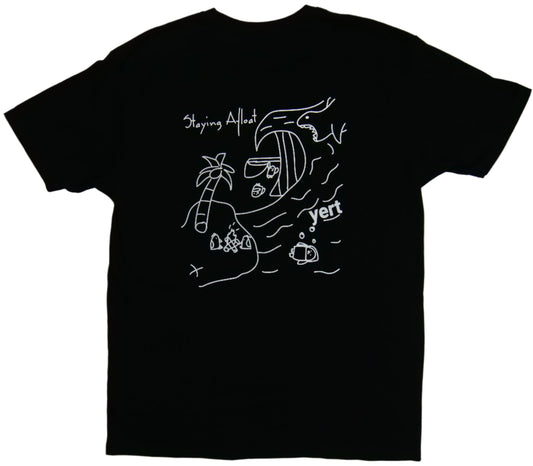 Yert "Staying Afloat" Tee Black