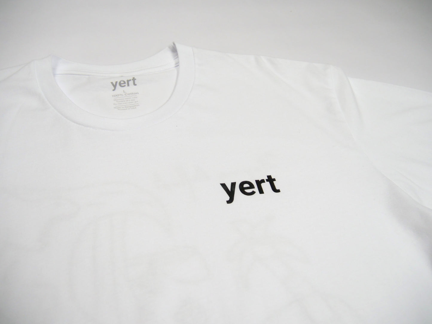 Yert "Staying Afloat" Tee White