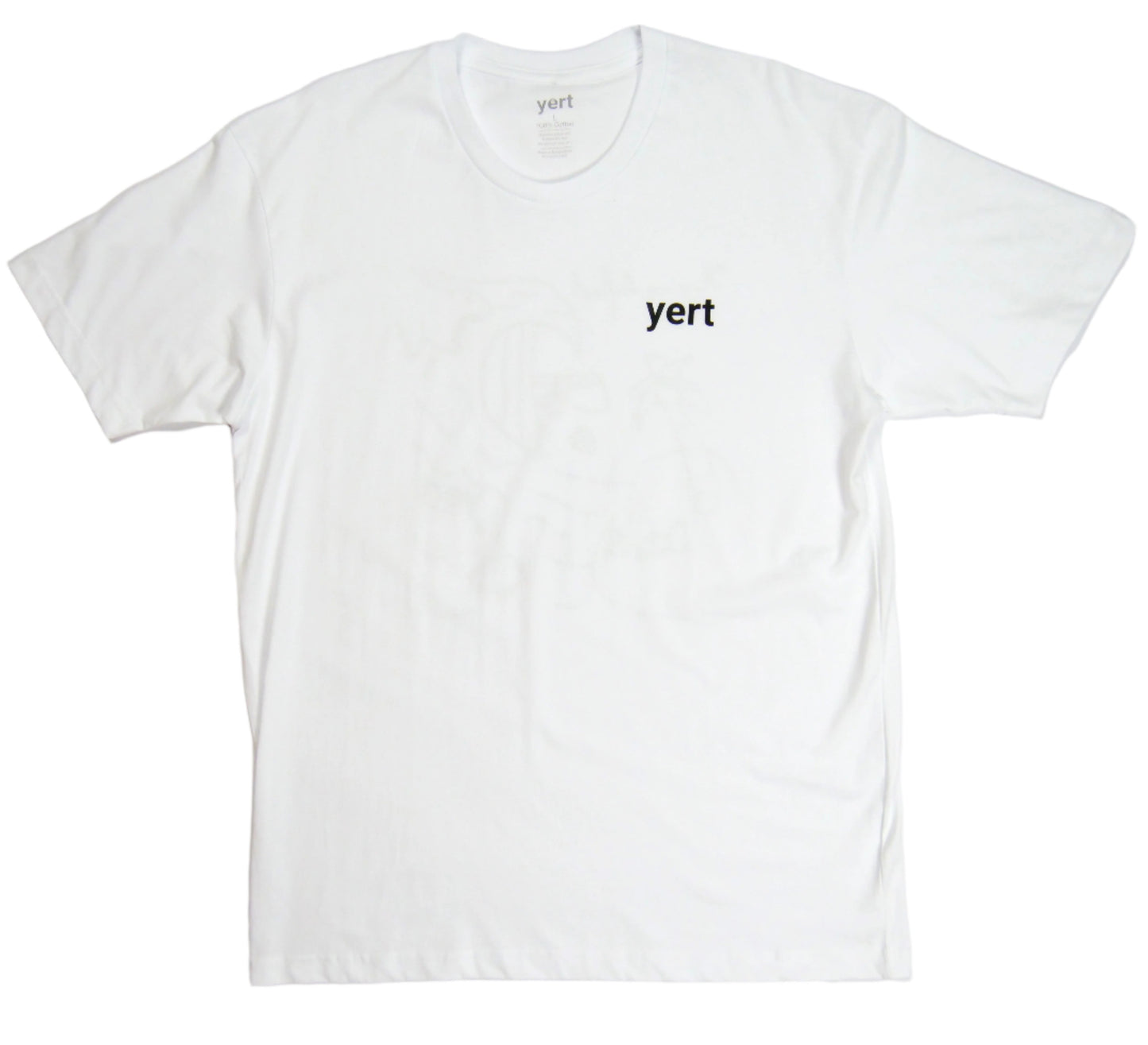 Yert "Staying Afloat" Tee White